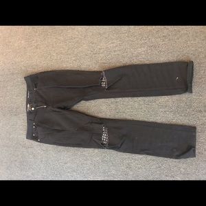 Saint laurant knee stud denim 34x34